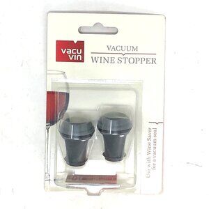 Vacuvin Wine Saver Extra Corks 2 Pack Vacuum Pump Stoppers Dishwasher Safe NEW